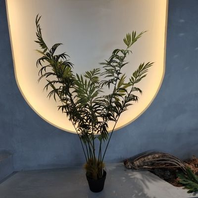 주문 140cm 인공 팜 나무 자외선 저항 허위 식물 online manufacture