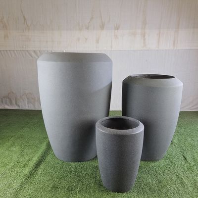주문 현대 실내 야외 둥근 섬유 시멘트 냄비 online manufacture