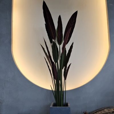 주문 생생한 140CM 가짜 낙원 새 나무 실내 / 야외용 인공 식물 online manufacture