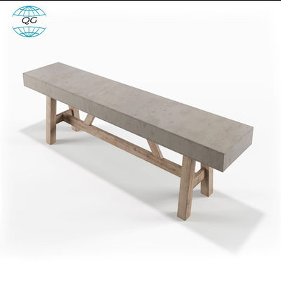 주문 회색 야외 둥근 콘크리트 커피 테이블 GRC 유리섬유 가구 식탁 online manufacture