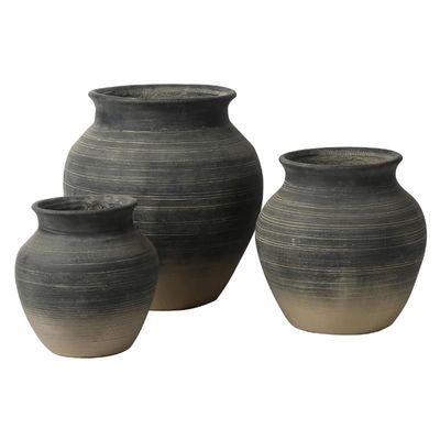 주문 내실 및 외부 장식용 얼음 저항성 돌 식물 냄비 online manufacture