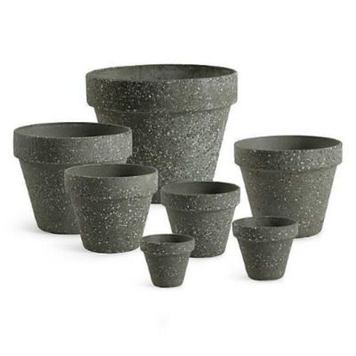 주문 얼음 저항 둥근 세라믹 플랜터 실내 및 야외 정원에 적합 online manufacture