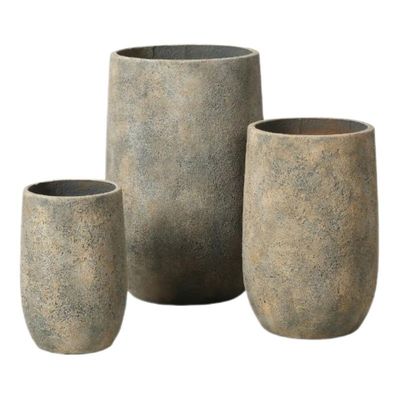 주문 수작업으로 조각된 얼음 저항성 GRC 플랜터 냄비 online manufacture