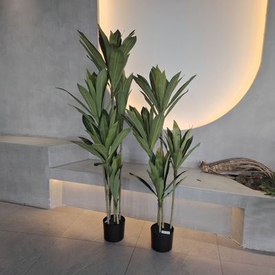 주문 실내 / 실외 플라스틱 인위식물 방수 120-150cm online manufacture
