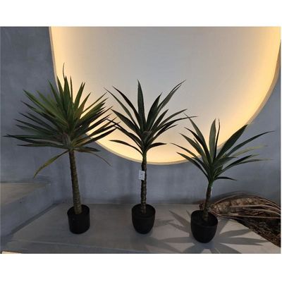주문 자외선 저항성 생생한 가짜 식물 100-120cm 실내 및 야외 장식용 online manufacture