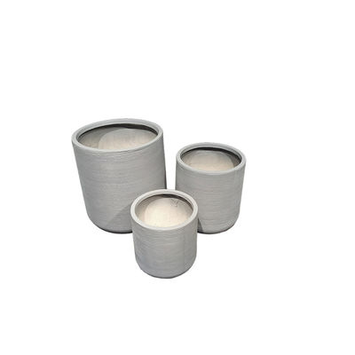 주문 생활실 장식용 얼음 저항성 섬유 점토 플랜터 online manufacture