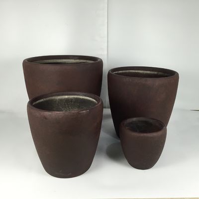 주문 손 으로 조각 한 강화 된 점토 식기 꽃 냄비 를 개선 하십시오 식기 online manufacture