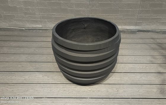 주문 현대적 인 섬유 점토 식용 기기 로 정원에 세련 스러운 느낌 을 더 하십시오. online manufacture