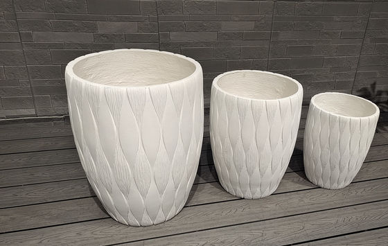 주문 부드러운 표면 과 얼음 저항력 있는 강화 된 점토 식물 기기 online manufacture