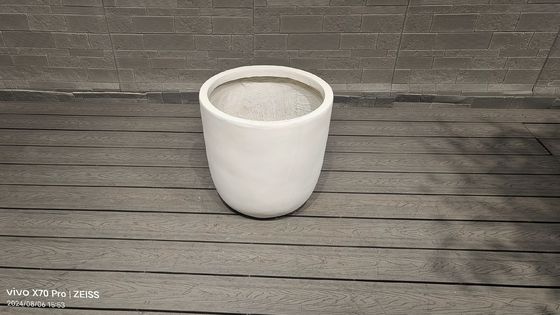 주문 섬유 시멘트 냄비와 섬유 점토로 정원에 현대적인 스타일 online manufacture