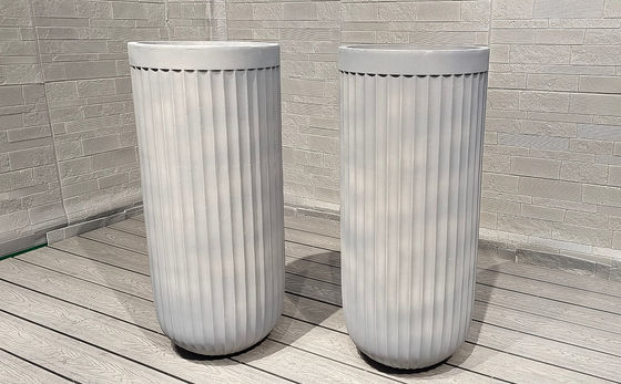 주문 수명 5~6 년 내외선 맞춤형 섬유 점토 플랜터 online manufacture