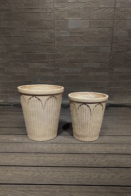 주문 가정 호텔 및 정원 장식용 실내 섬유 점토 플랜터 online manufacture