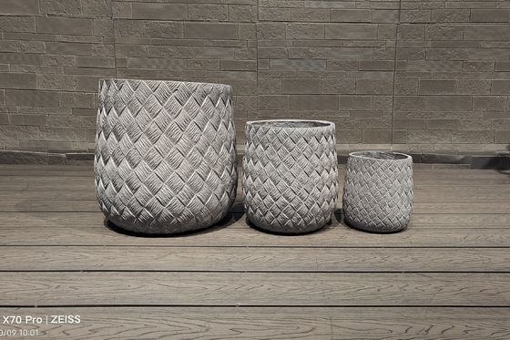 주문 양식물 의 건강 과 수분 을 최선 으로 공급 하기 위해 손으로 조각 한 강화 된 점토 식단 배수구 online manufacture