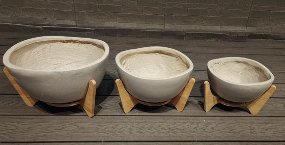 주문 7-8 년 평생 현대 강화 된 점토 플랜터 실내 및 현대 디자인에 완벽 online manufacture