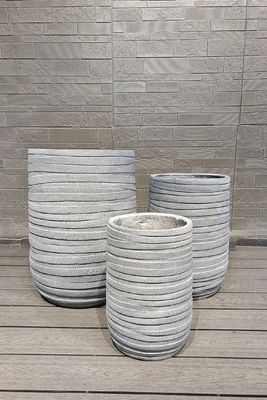 주문 7-8 년 수명 시간 실내 맞춤형 섬유 점토 플랜터 가루 오븐 / 더운 캠핑 연장기 가열기 / 바비큐 online manufacture
