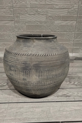 주문 Indoor Decoration Fiber Clay Planter Hand Carve Finishing with Charcoal Oven/Warmer Camping Burners Heater/Barbecue online manufacture