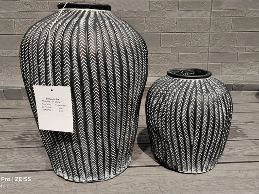 주문 5-6 Years Outdoor Life Time Fiber Clay Planter for Customed Modern Style Requirements online manufacture