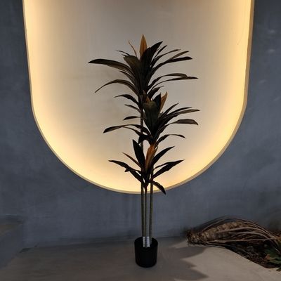 플라스틱 녹색 인공 식물 실내 / 야외 인공 꽃 140cm