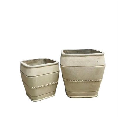 야외 공간 업그레이드 GRC 꽃 심기 고대 스타일 L38 * W38 * H38CM