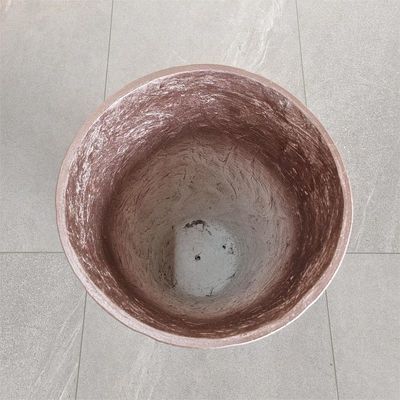 근대 둥근 섬유 시멘트 냄비 현대 튼튼한 정원용